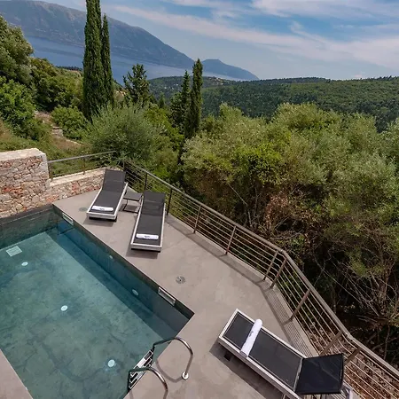Agata Art Sea View Private Pool Fiskardo Kefalonia Katsaráta